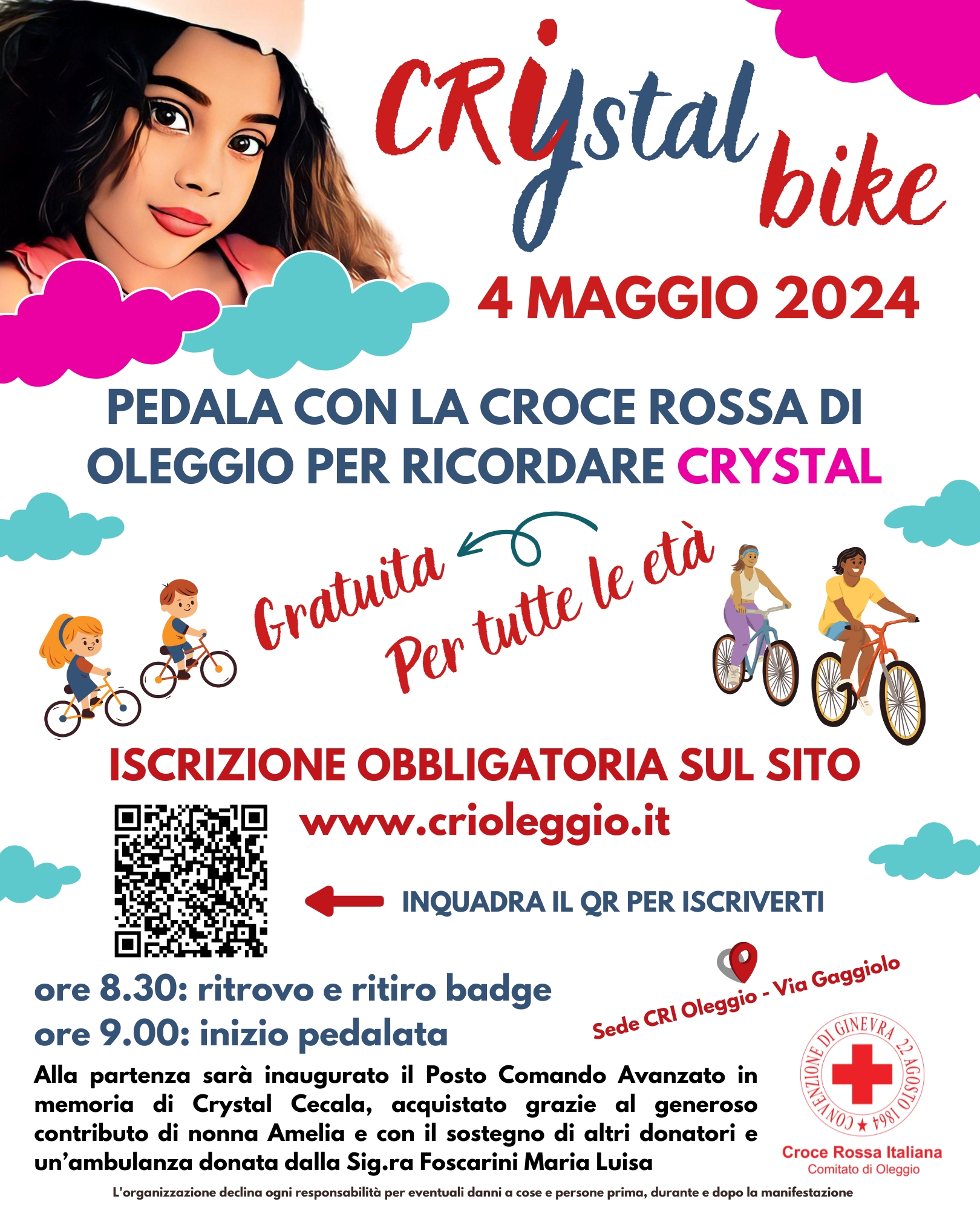 “CRYSTAL BIKE” – 4 MAGGIO