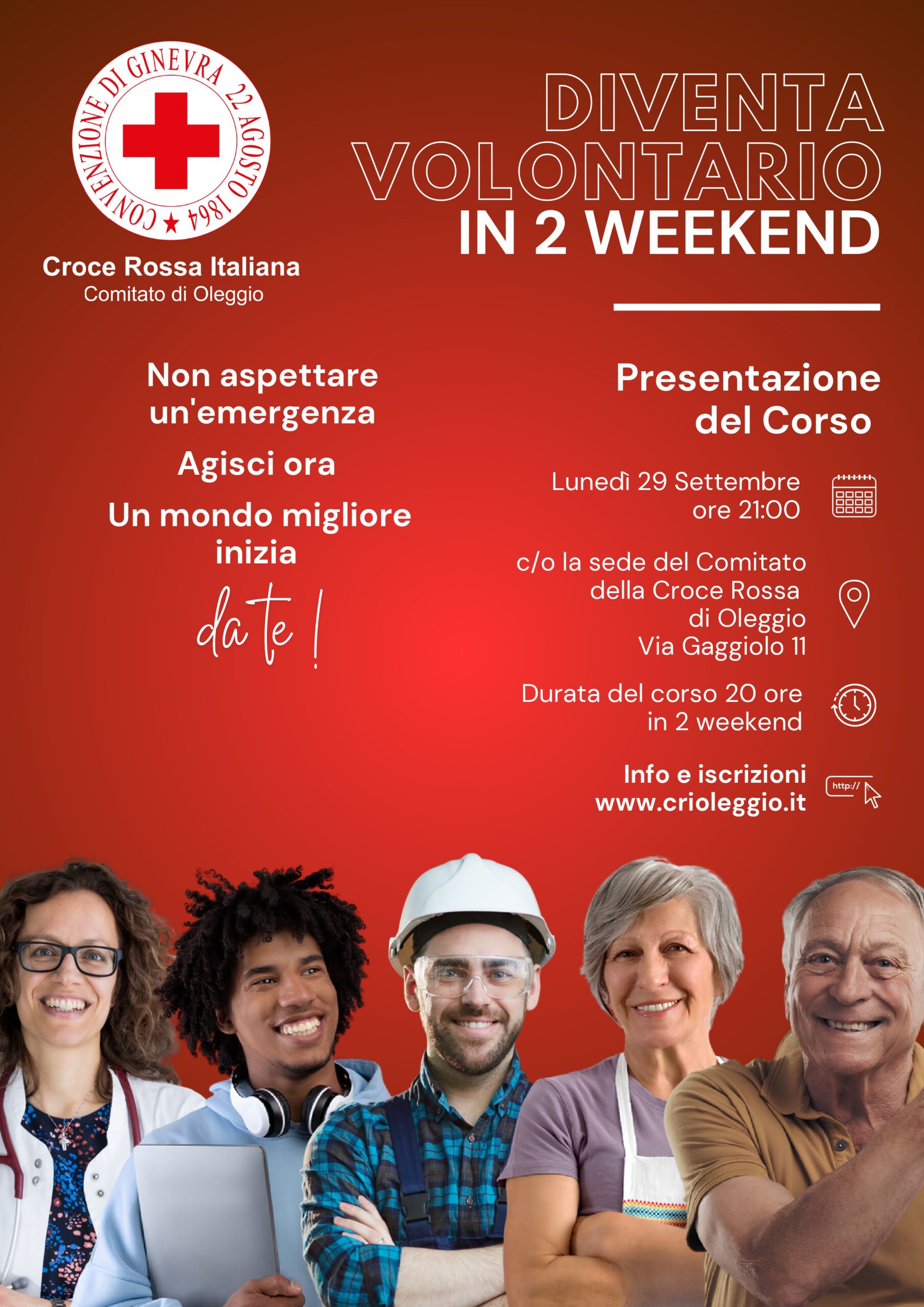 Settembre 2025 – Corso di formazione per Volontari della Croce Rossa Italiana